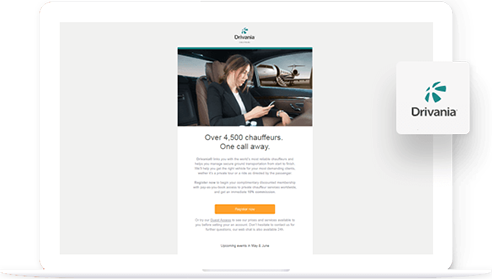 Drivania - PSD to Email Template Portfolio
