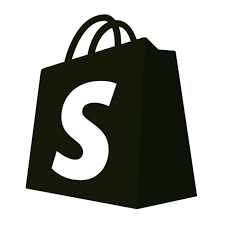 Shopify black logo