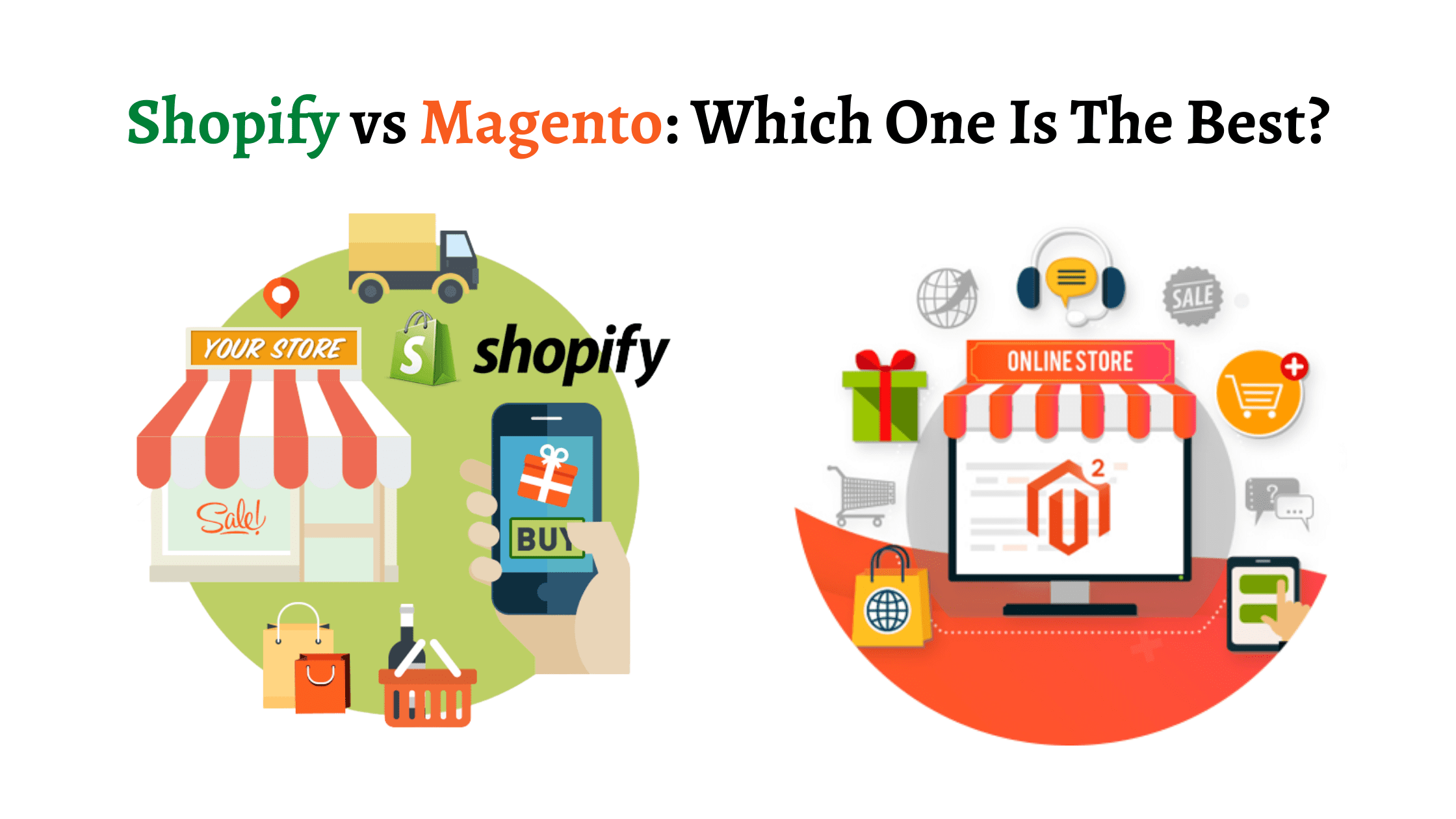Setup Ecommerce With Magento Vs Shopify