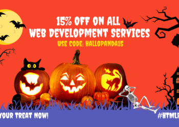 Halloween Discount: 15% OFF on All Web Development Services