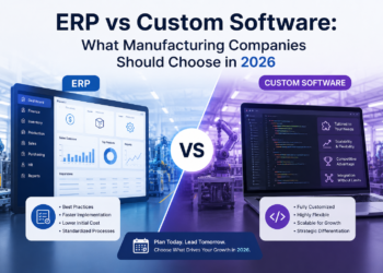 ERP vs Custom Software for Manufacturing