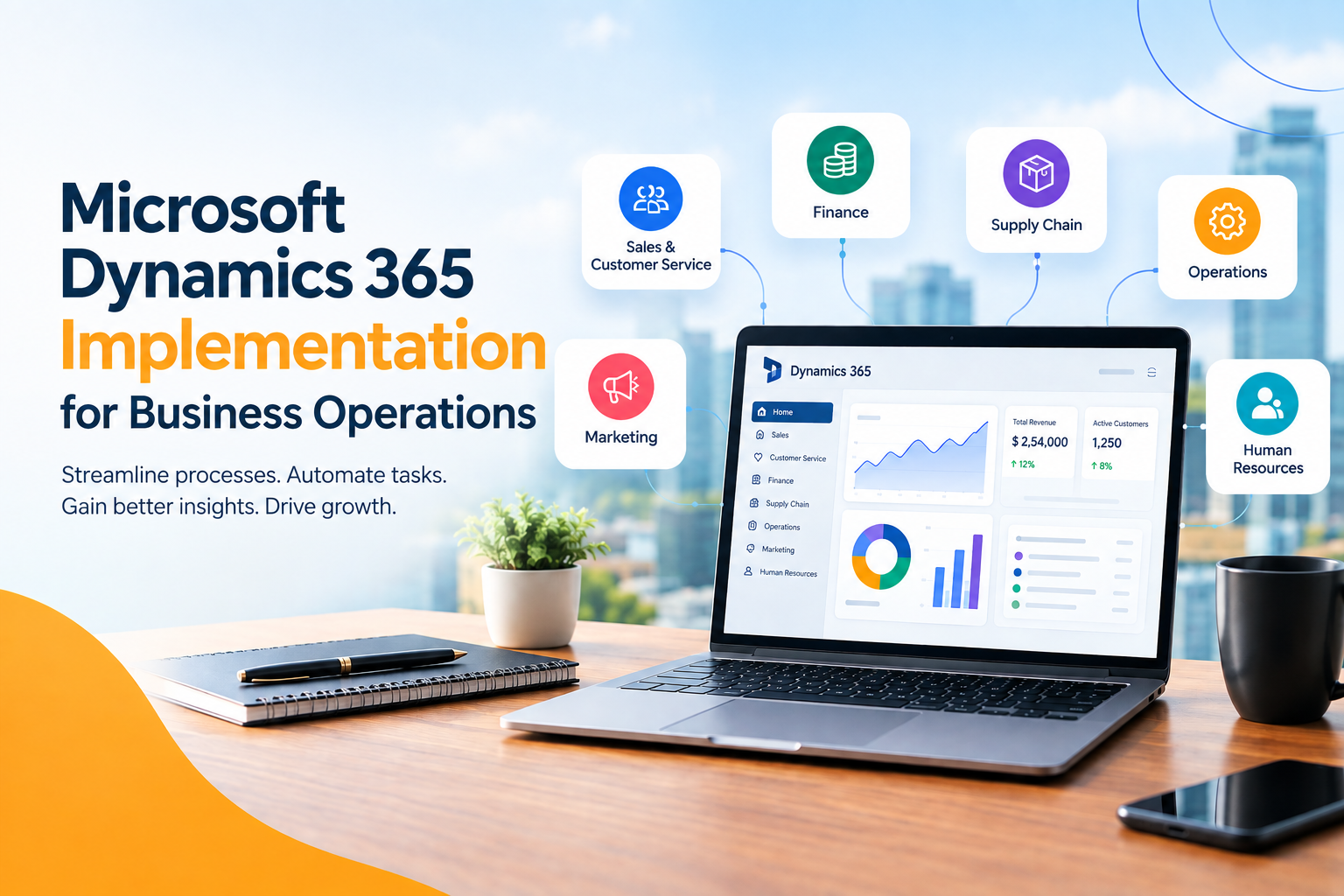 How Microsoft Dynamics 365 Impleme